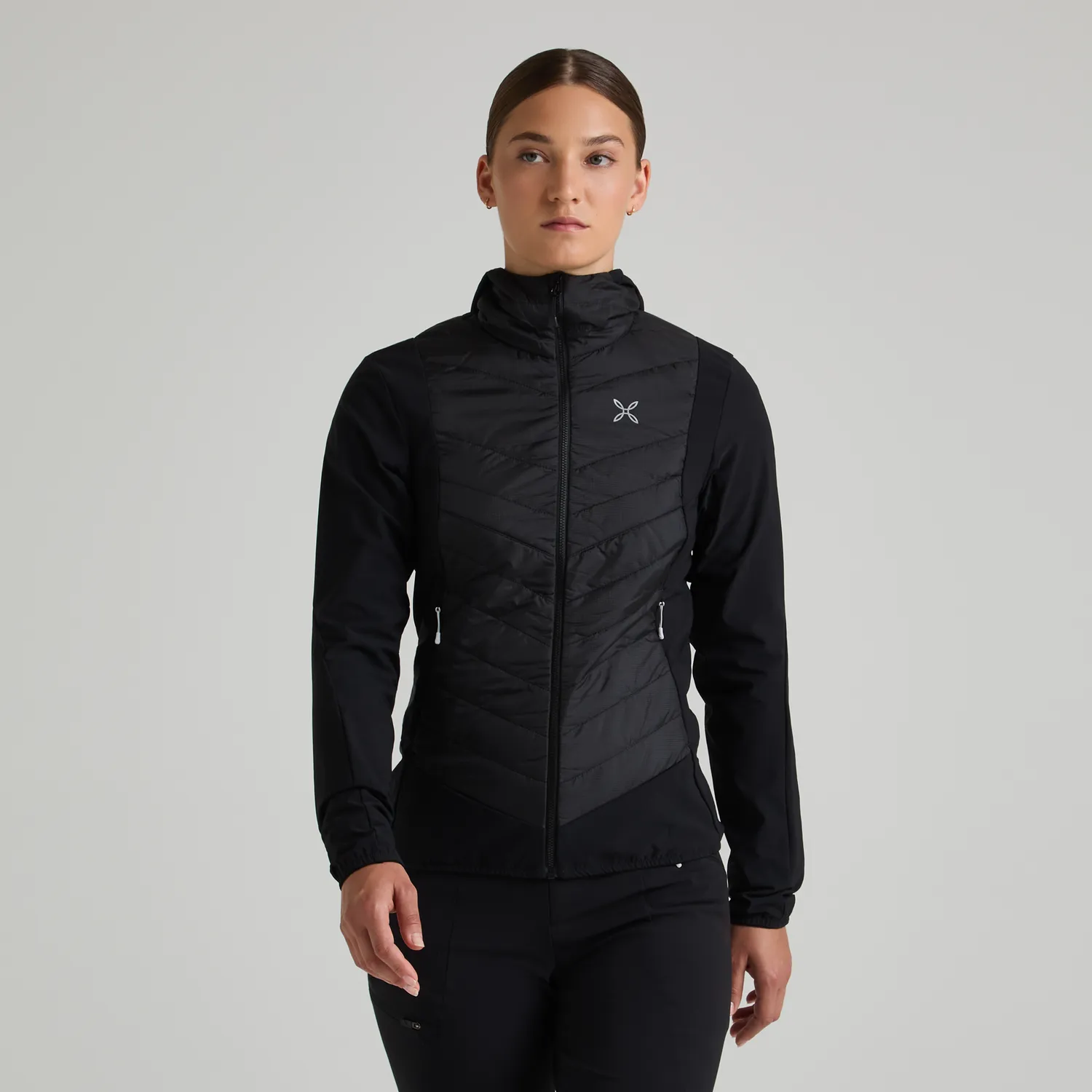 Montura Trace Hybrid Jacket veste femme noir matelassée