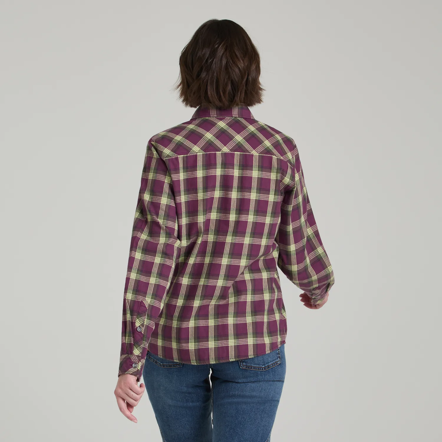 Montura Cotton Check Shirt Woman chemise femme carreaux