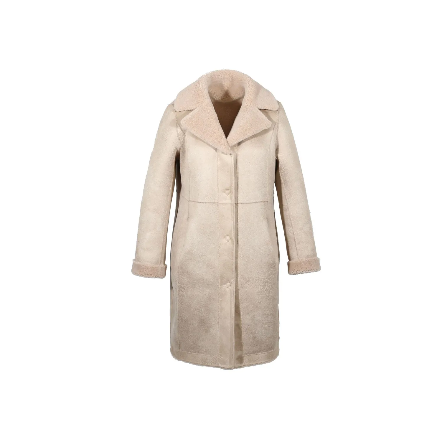 Oakwood Venus 64006 manteau laine café réversible