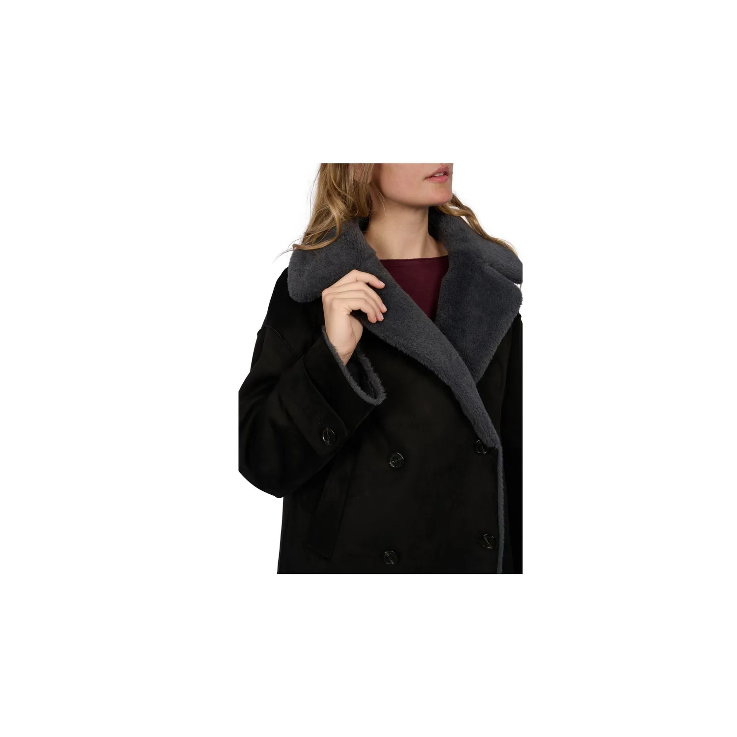 Oakwood Mundi 65254 veste fourrure anthracite