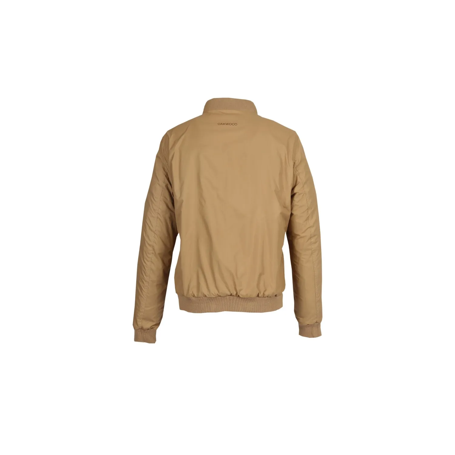 OAKWOOD Dylan 65208 blouson cuir cognac-camel réversible