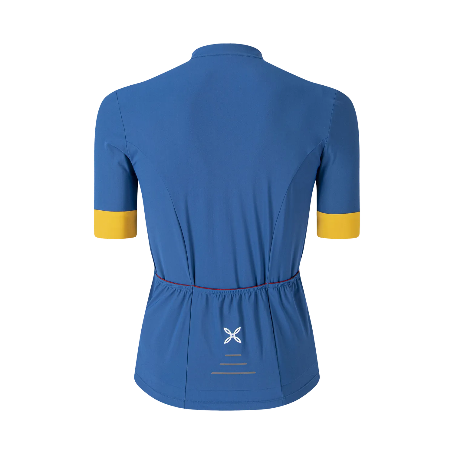 Montura Terra Full Zip t-shirt bleu marine col zippé