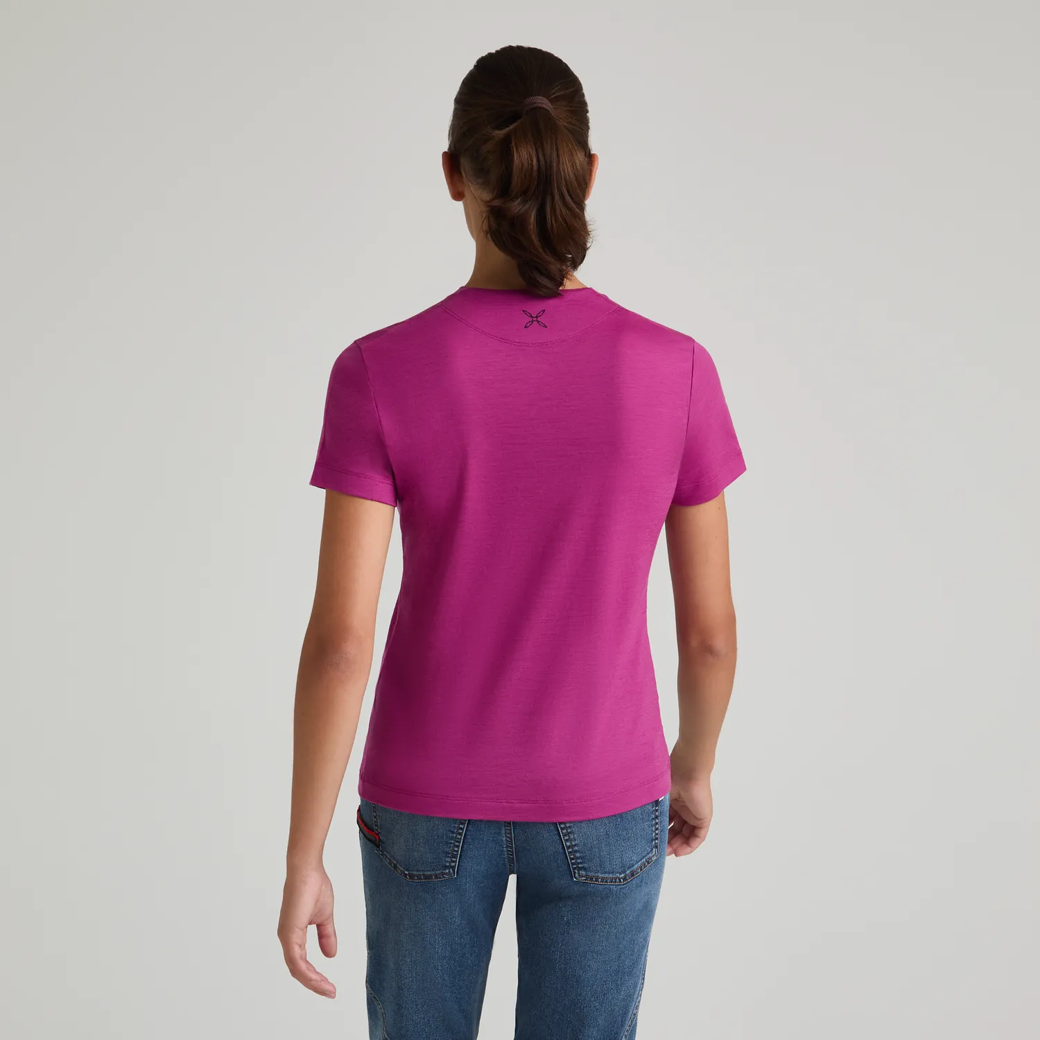 Montura Peaks Merino t-shirt femme mustard