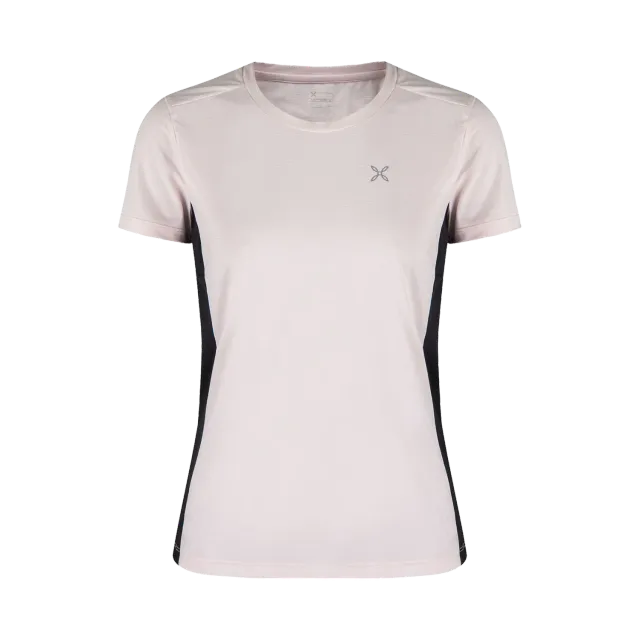 Montura Sunset t-shirt femme rose clair respirant