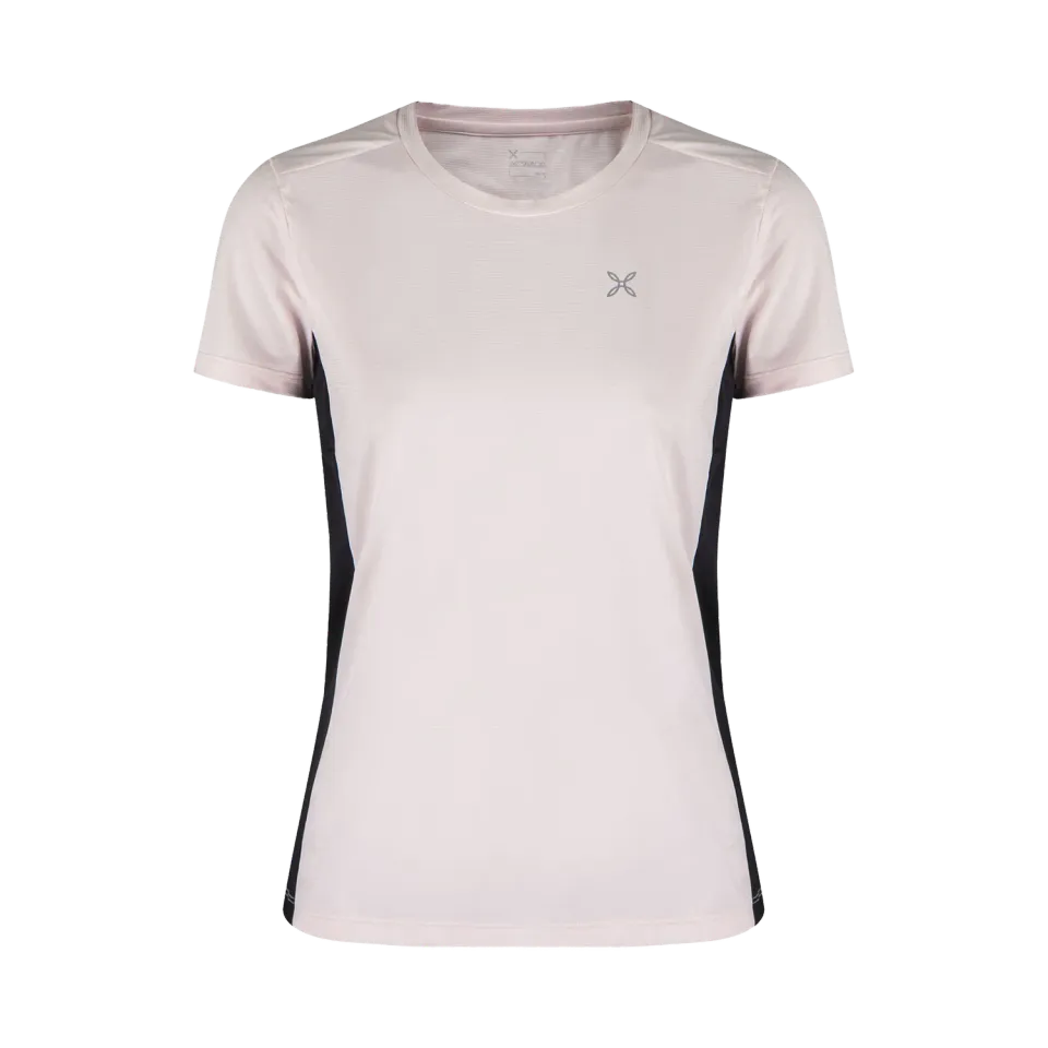 Montura Sunset t-shirt femme rose clair respirant