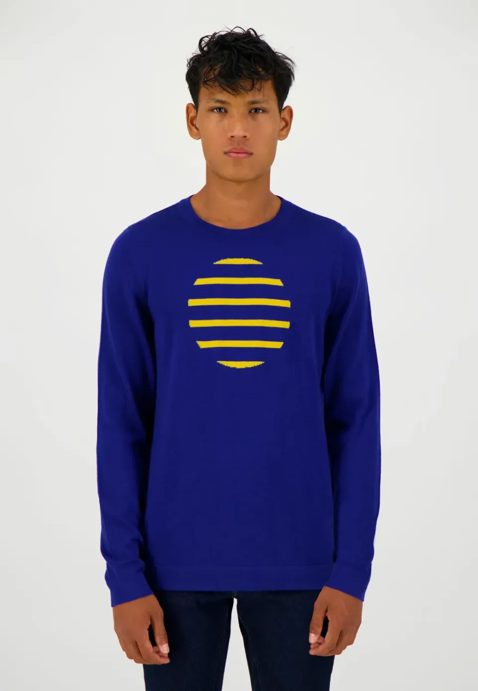 Pierre Talamon Éclipse pull bleu