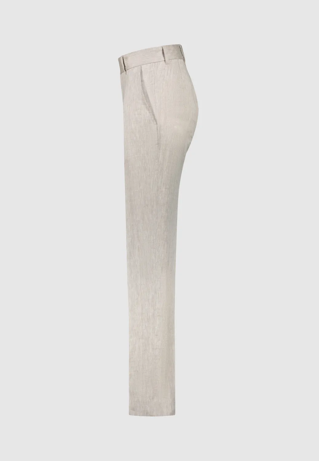 Pierre Talamon pantalon lin beige