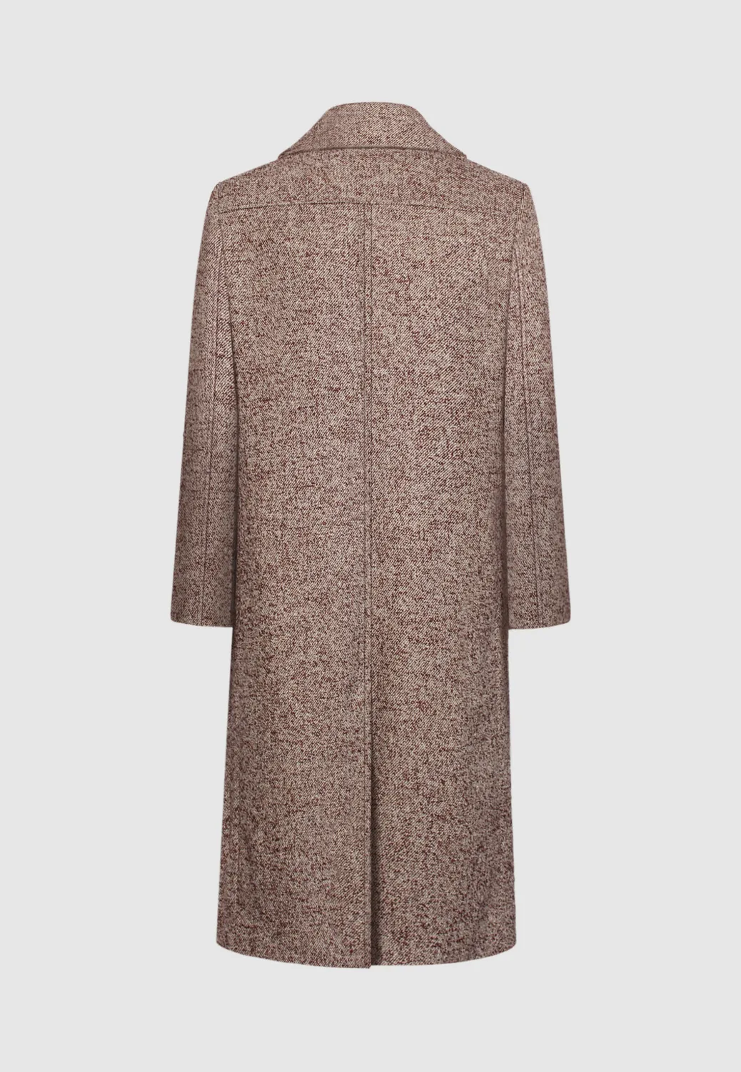 Pierre Talamon Brique manteau brique long