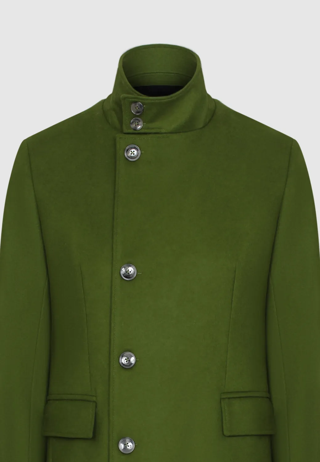 Pierre Talamon Col Officier manteau vert