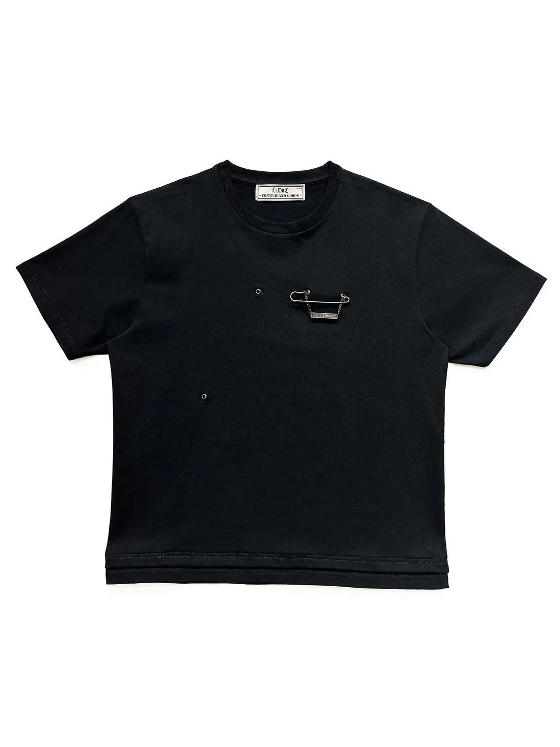 Paolo Leduc Three-Position t-shirt coton bio noir