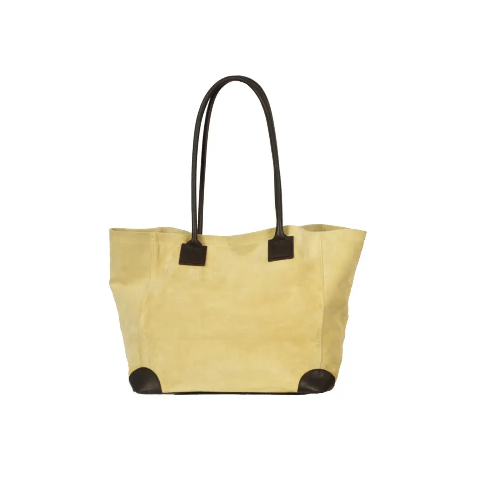 Oakwood Pampa 65190 sac cabas cuir jaune clair