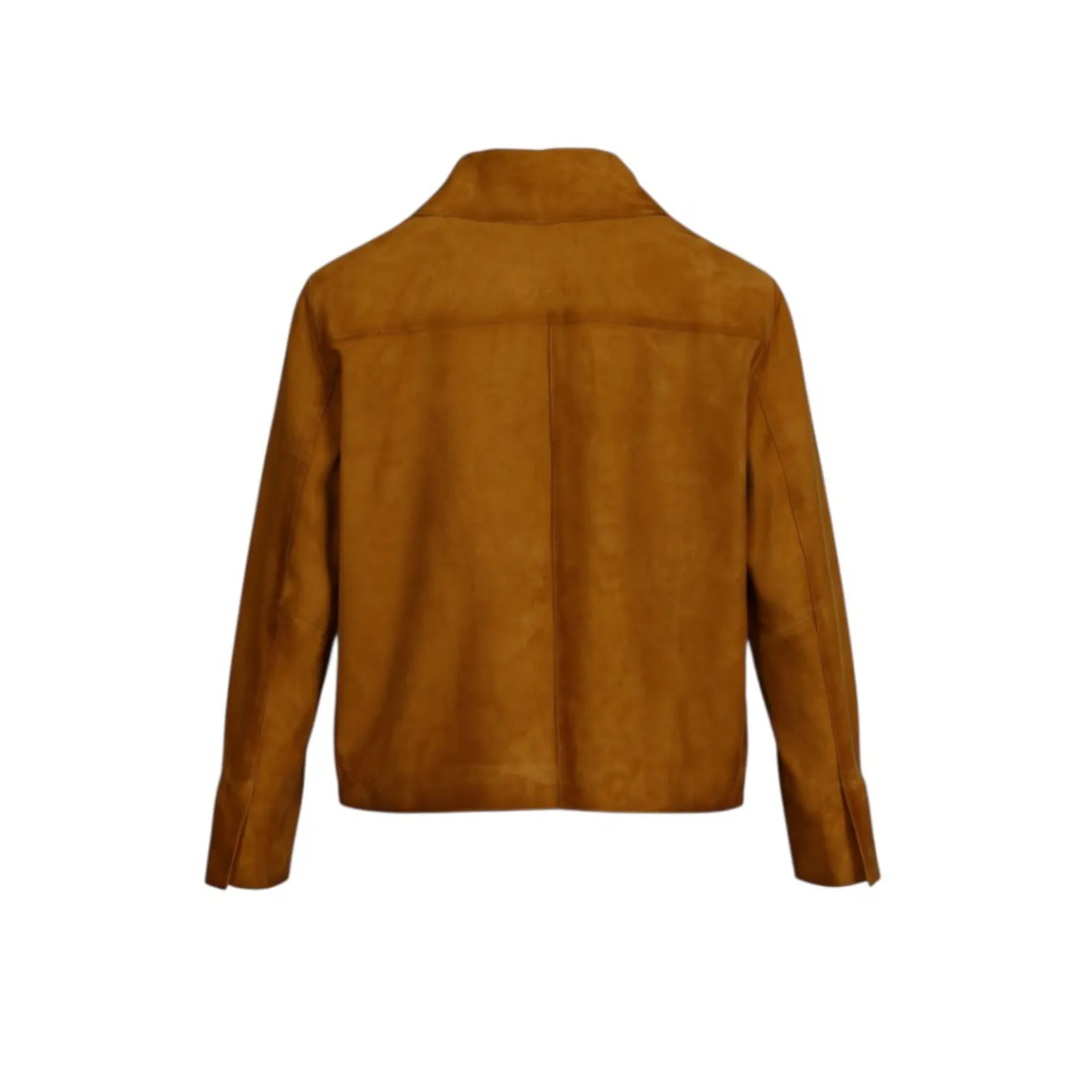 Oakwood Houston 65284 veste cuir whisky chèvre velours