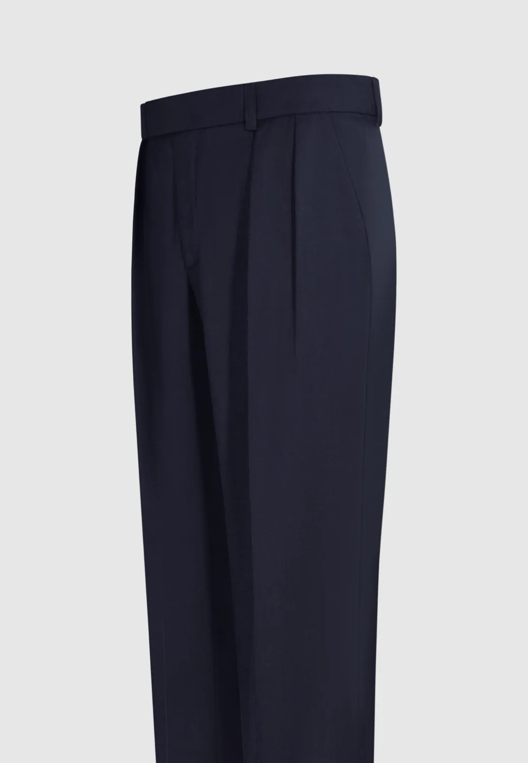 Pierre Talamon Deux Pinces pantalon laine marine