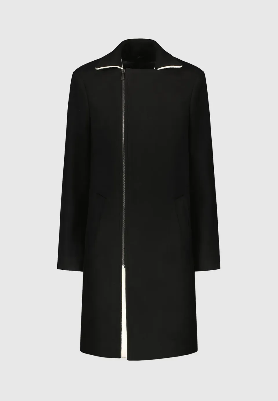 Pierre Talamon Kéros manteau noir hiver
