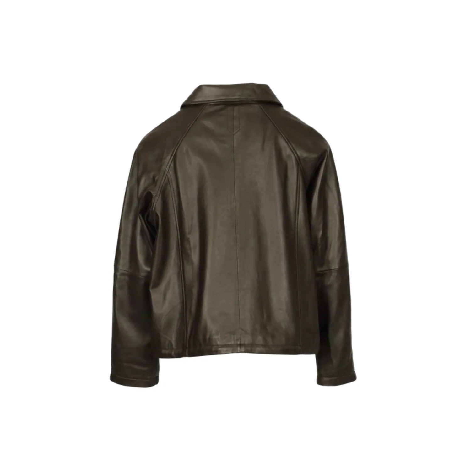 Oakwood Melrose 65314 blouson cuir choco
