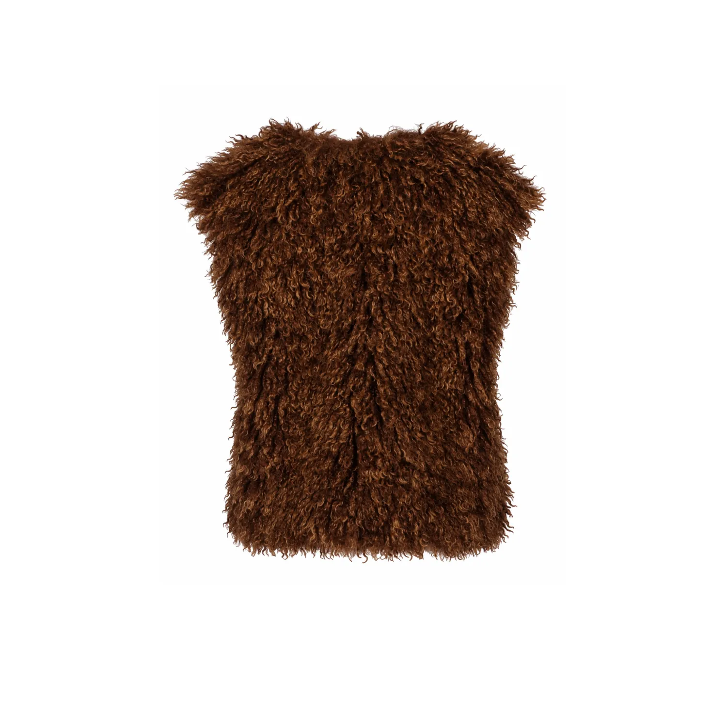 Oakwood Beth 65091 gilet fausse fourrure cuivre
