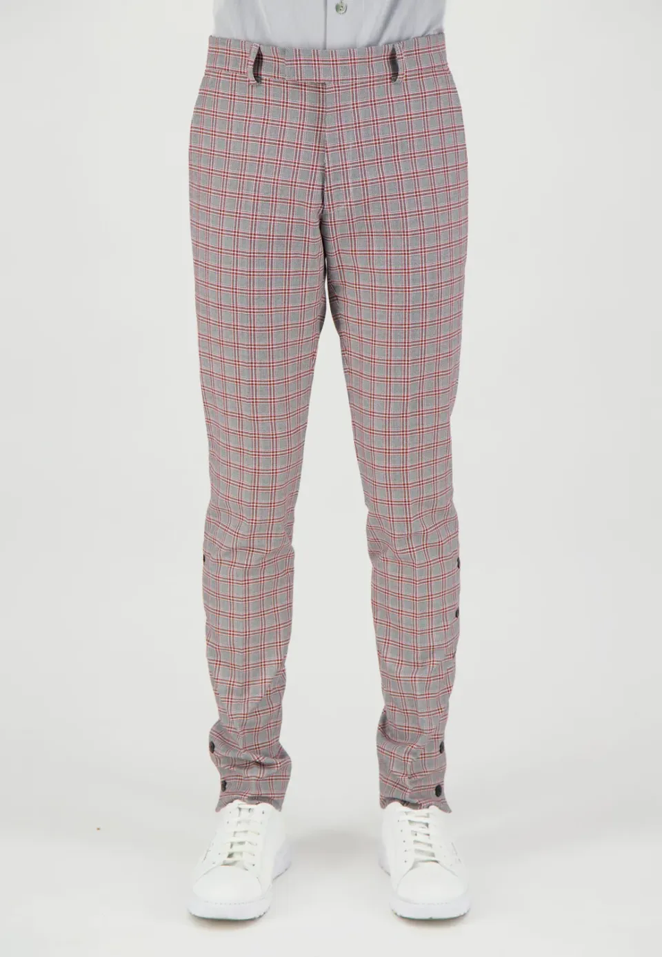 Pierre Talamon Jump pantalon à carreaux motif carreaux