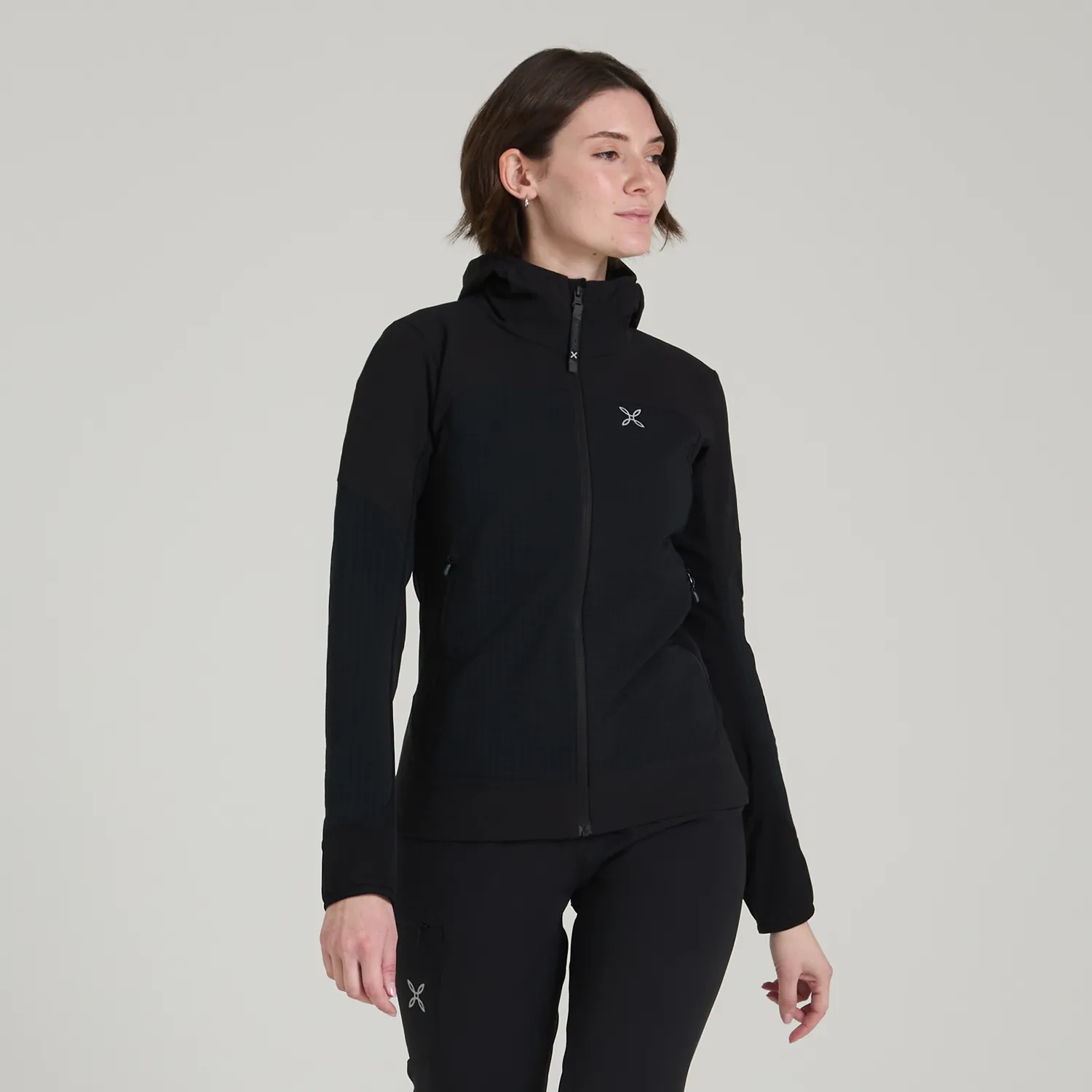 Montura Seed veste femme coupe-vent noir léger capuche