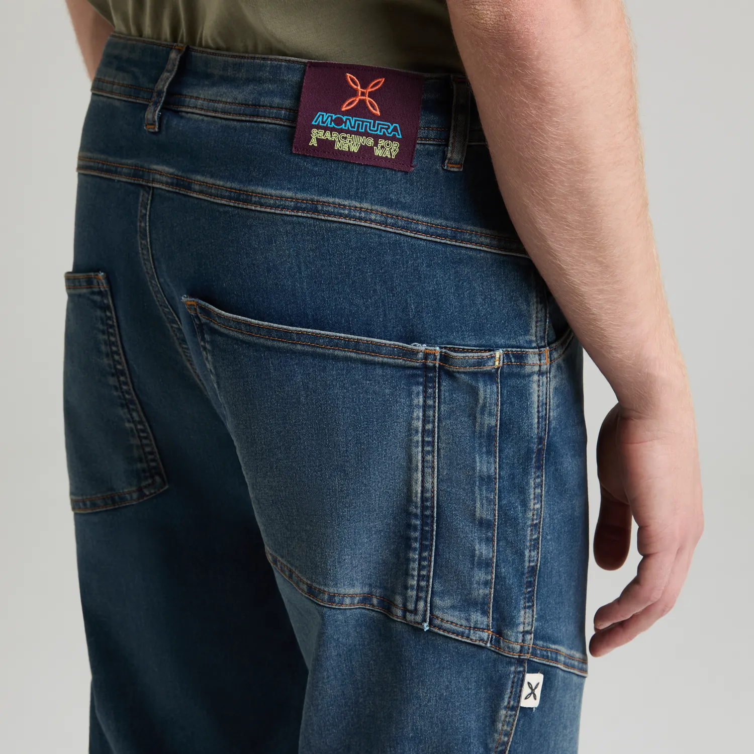 Montura Allez Denim Pants pantalon jean homme bleu stretch