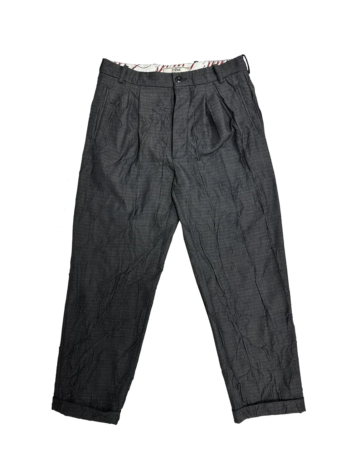 Paolo Leduc Pleasure Pants pantalon laine pinstripe