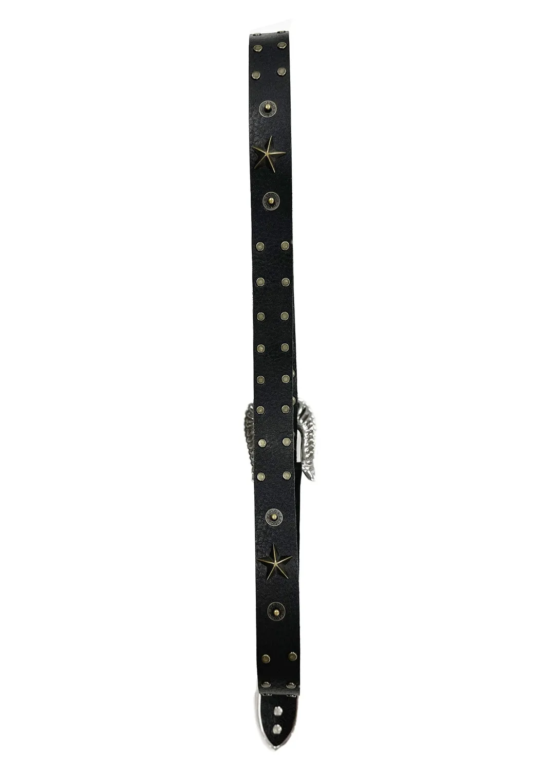Paolo Leduc Cigarette ceinture cuir noir
