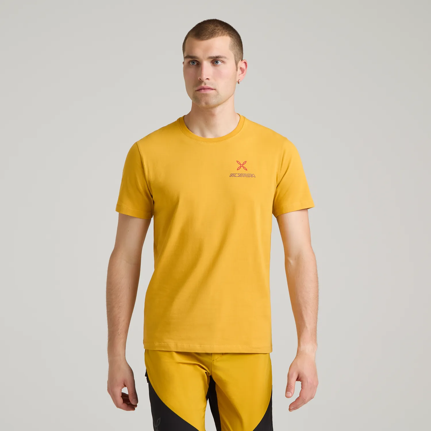 Montura Pitons T-Shirt t-shirt homme blanc coton bio