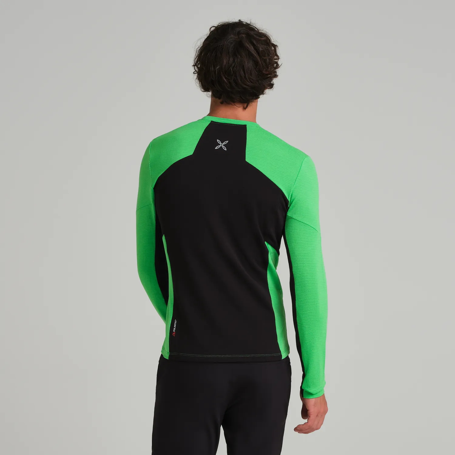 Montura Stride Polartec L/S Maglia polaire noir respirant