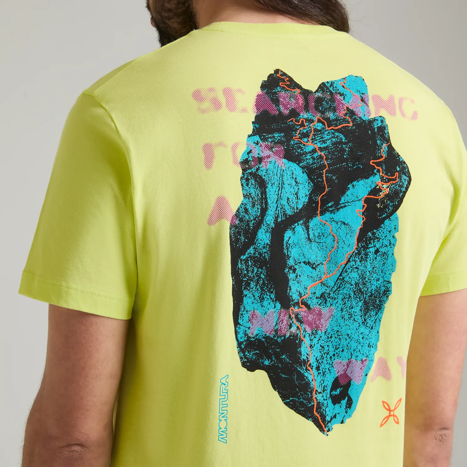 Montura Dream Mountain t-shirt homme bordeaux coton bio