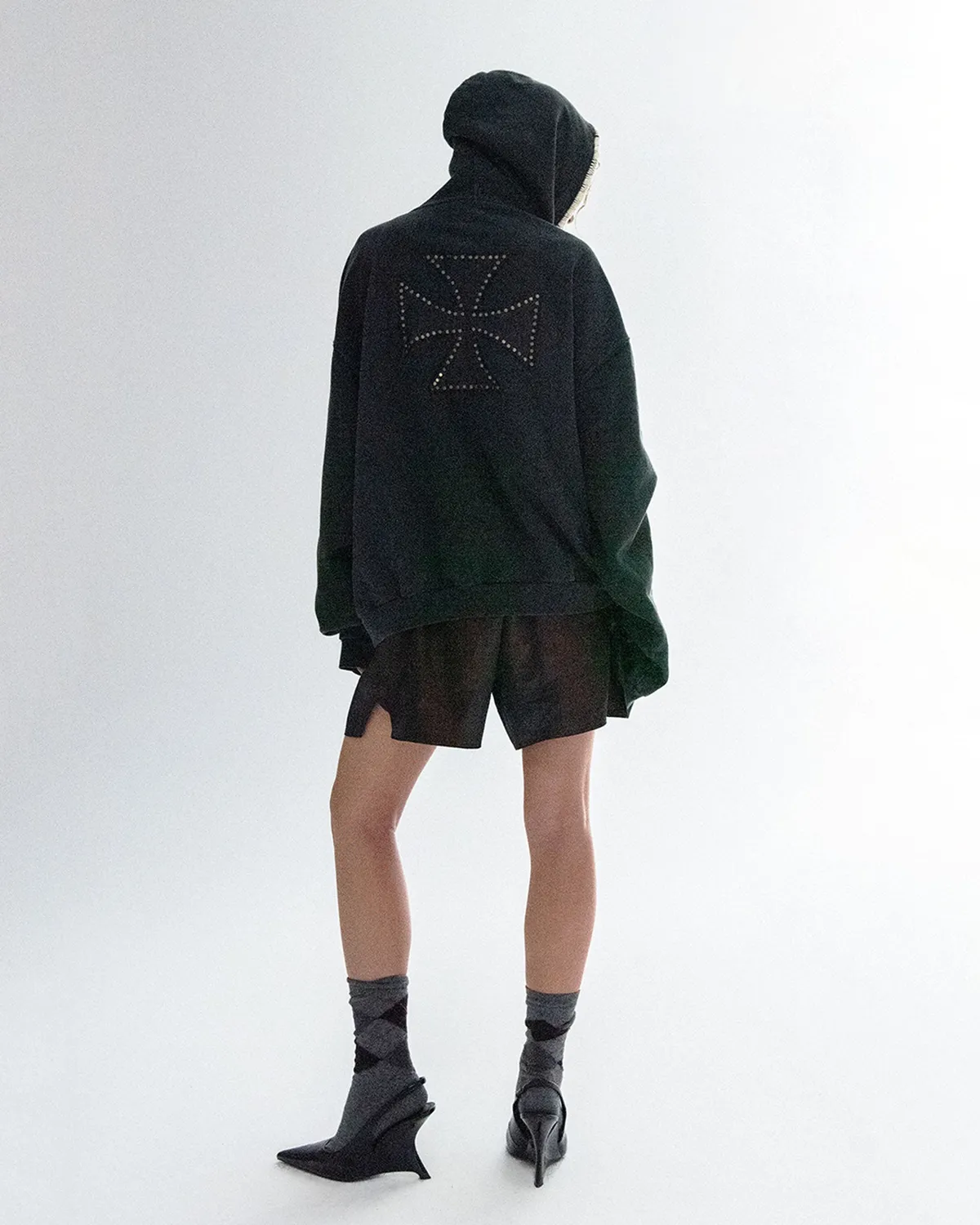 Paolo Leduc The Climax hoodie zip coton bio noir