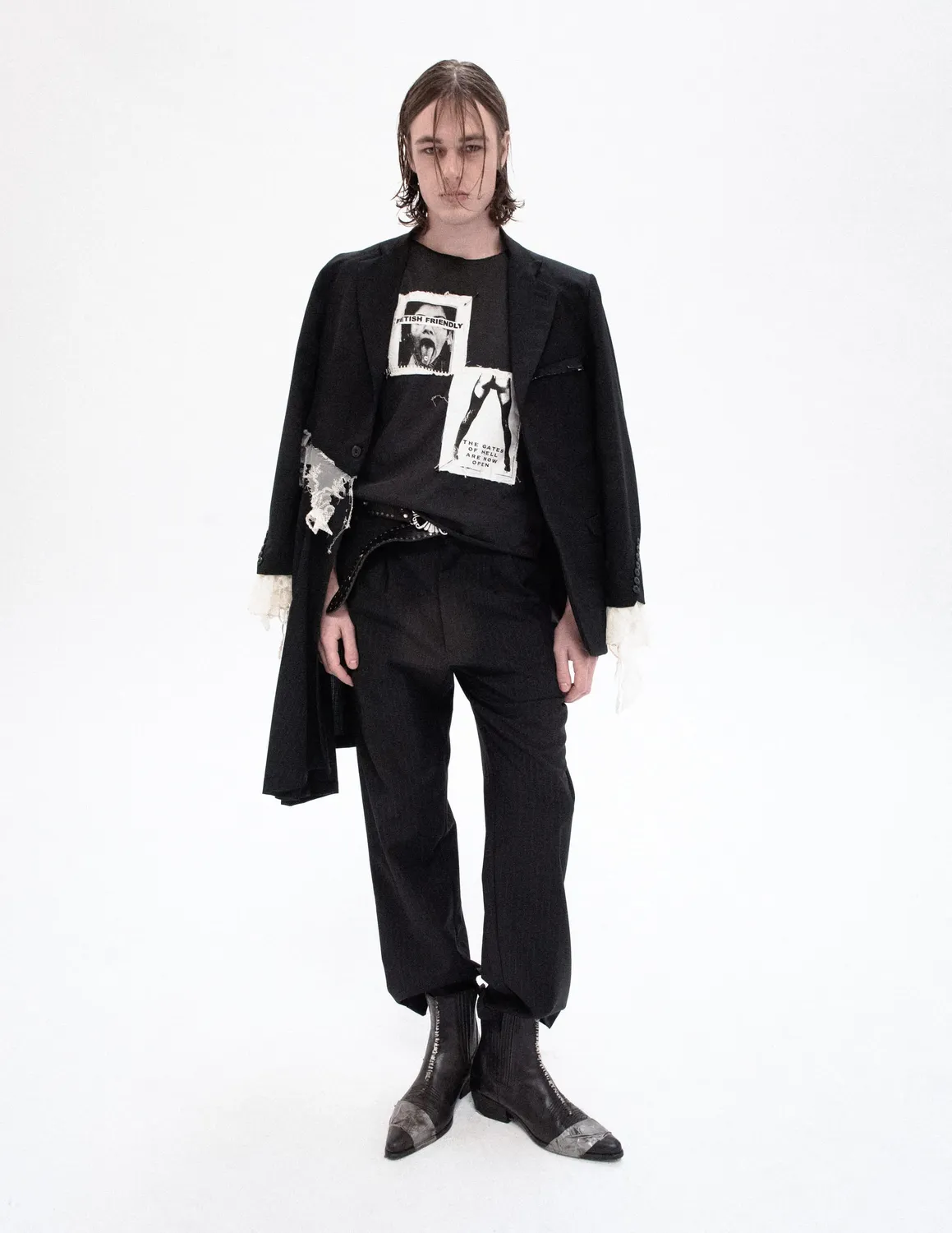 Paolo Leduc Corrective Service t-shirt patchs