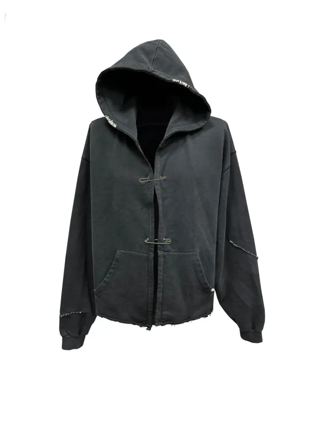 Paolo Leduc 1997 Reconstruction hoodie coton bio oversize