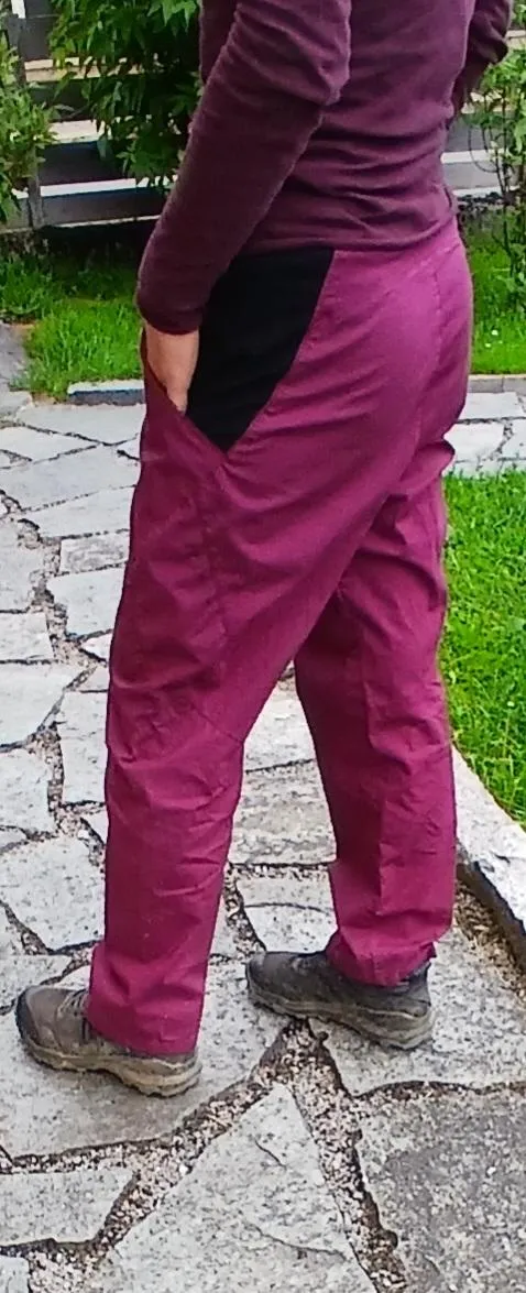 Montura Guna Pants Woman pantalon femme antracite coton