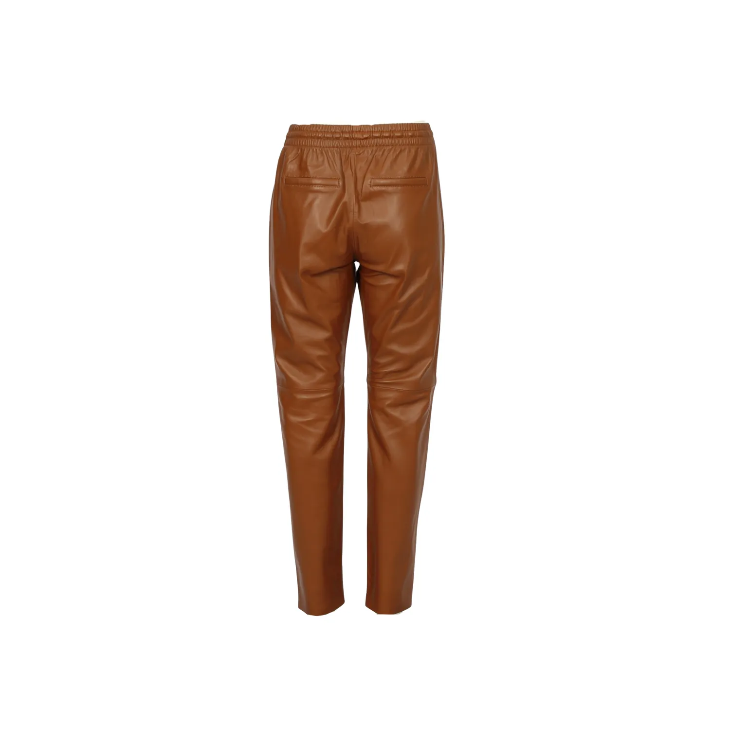 Oakwood Gift 63641 jogpant cuir femme cognac mouton