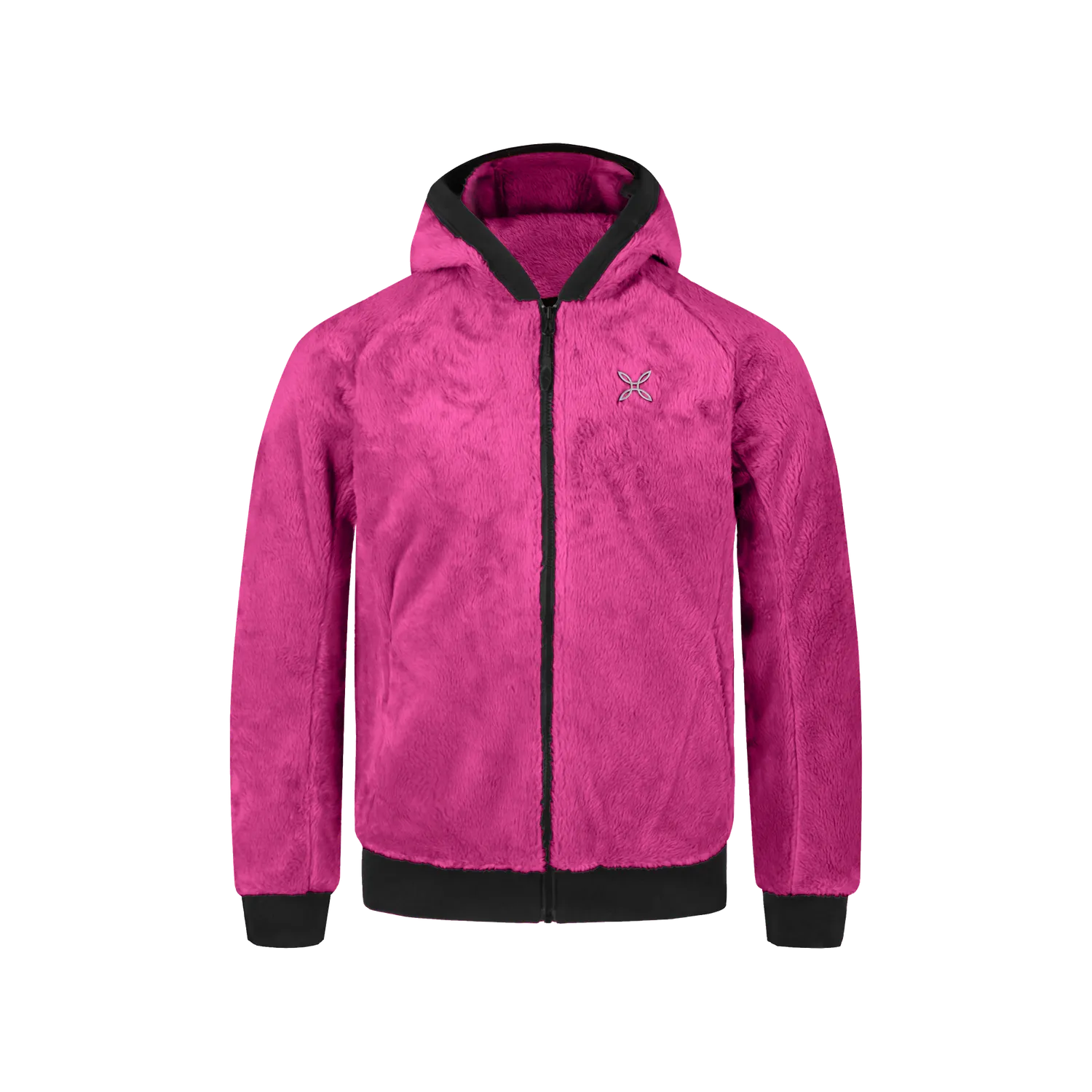 Montura Track sweat capuche enfant turquoise polaire