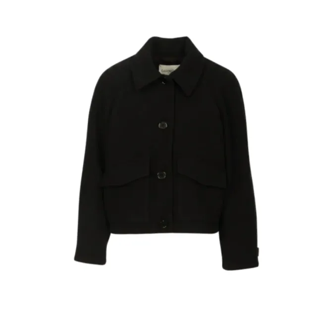 Oakwood Lauren 65360 veste laine noire courte
