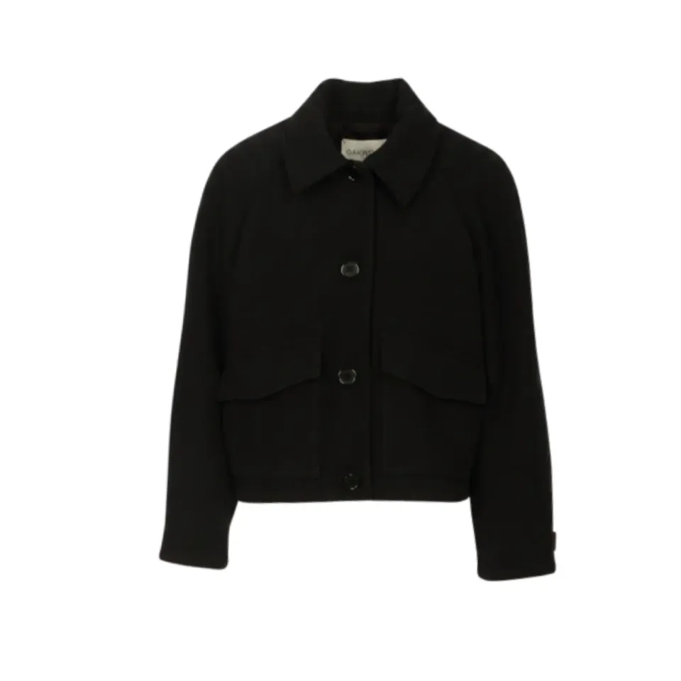 Oakwood Lauren 65360 veste laine noire courte