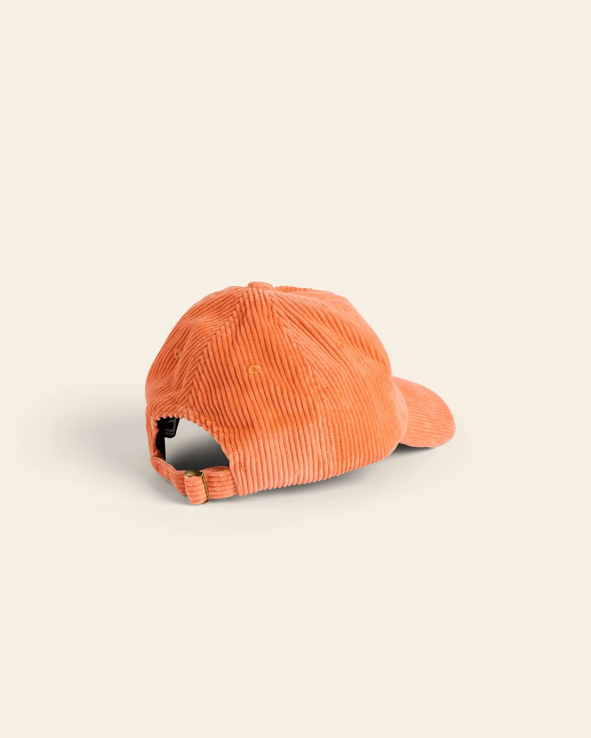 Cotelé Paris Casquette peach velours coton