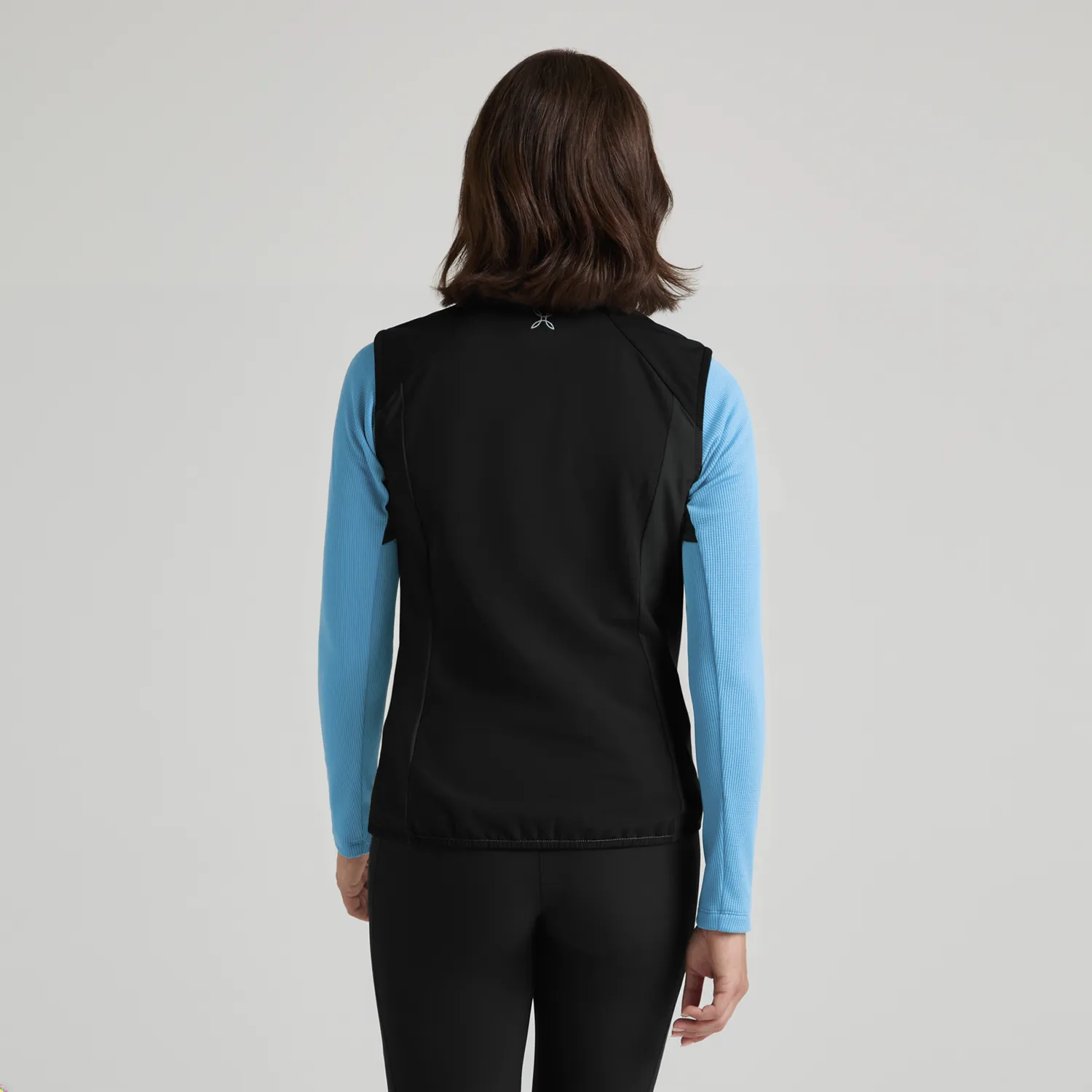 Montura Dolomiti Wind Vest Woman gilet bleu graphite coupe-vent