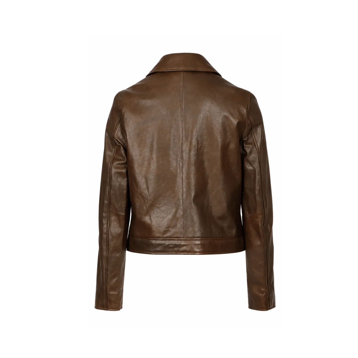 Oakwood Laly 65328 blouson cuir marron mouton