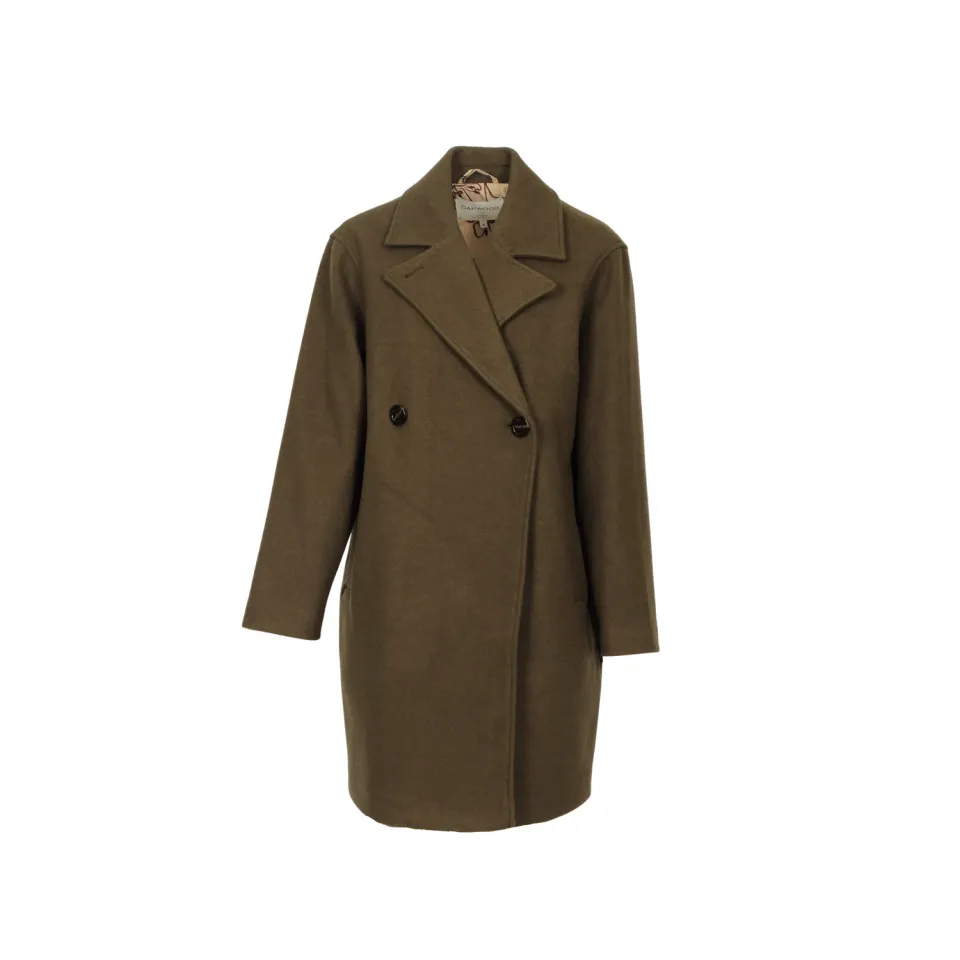 Oakwood Marisol 65361 manteau kaki foncé ballon