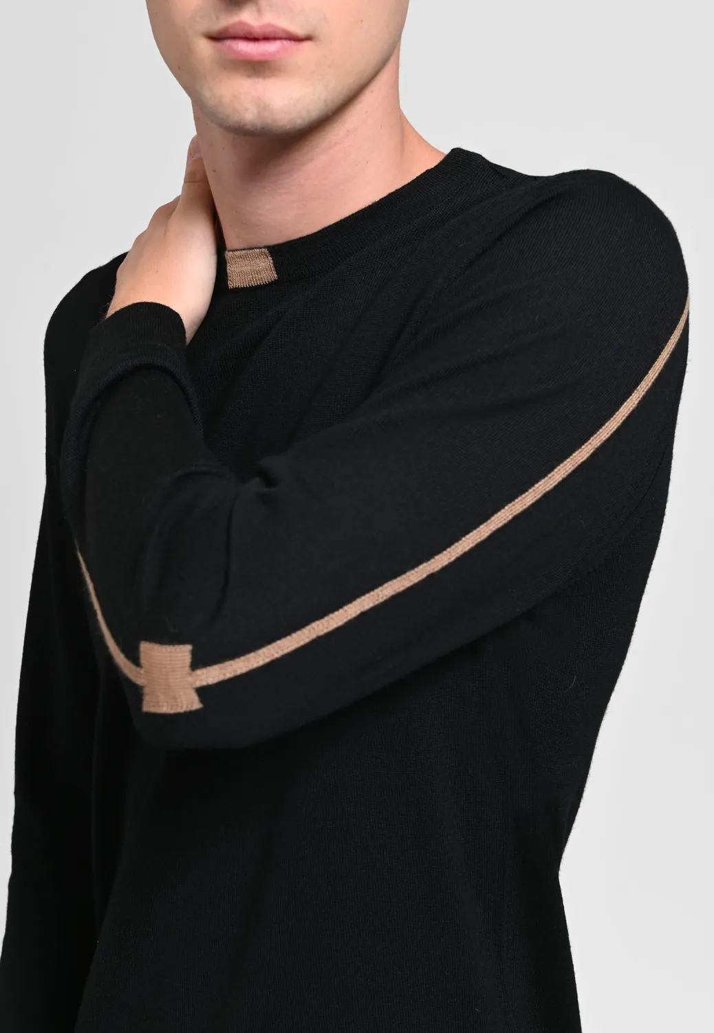 Pierre Talamon Way pull noir homme
