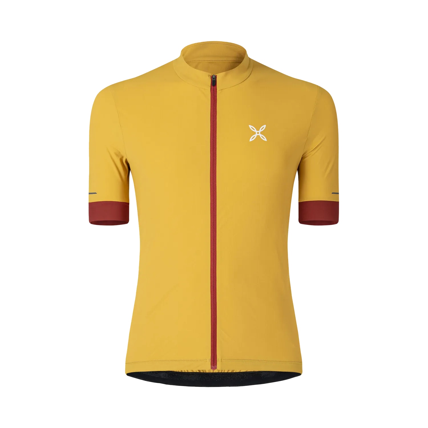 Montura Terra Full Zip t-shirt bleu marine col zippé