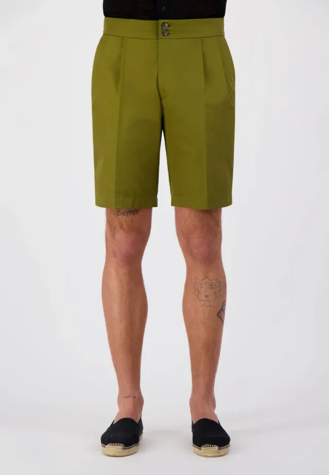 Pierre Talamon Jaa2 bermuda kaki homme