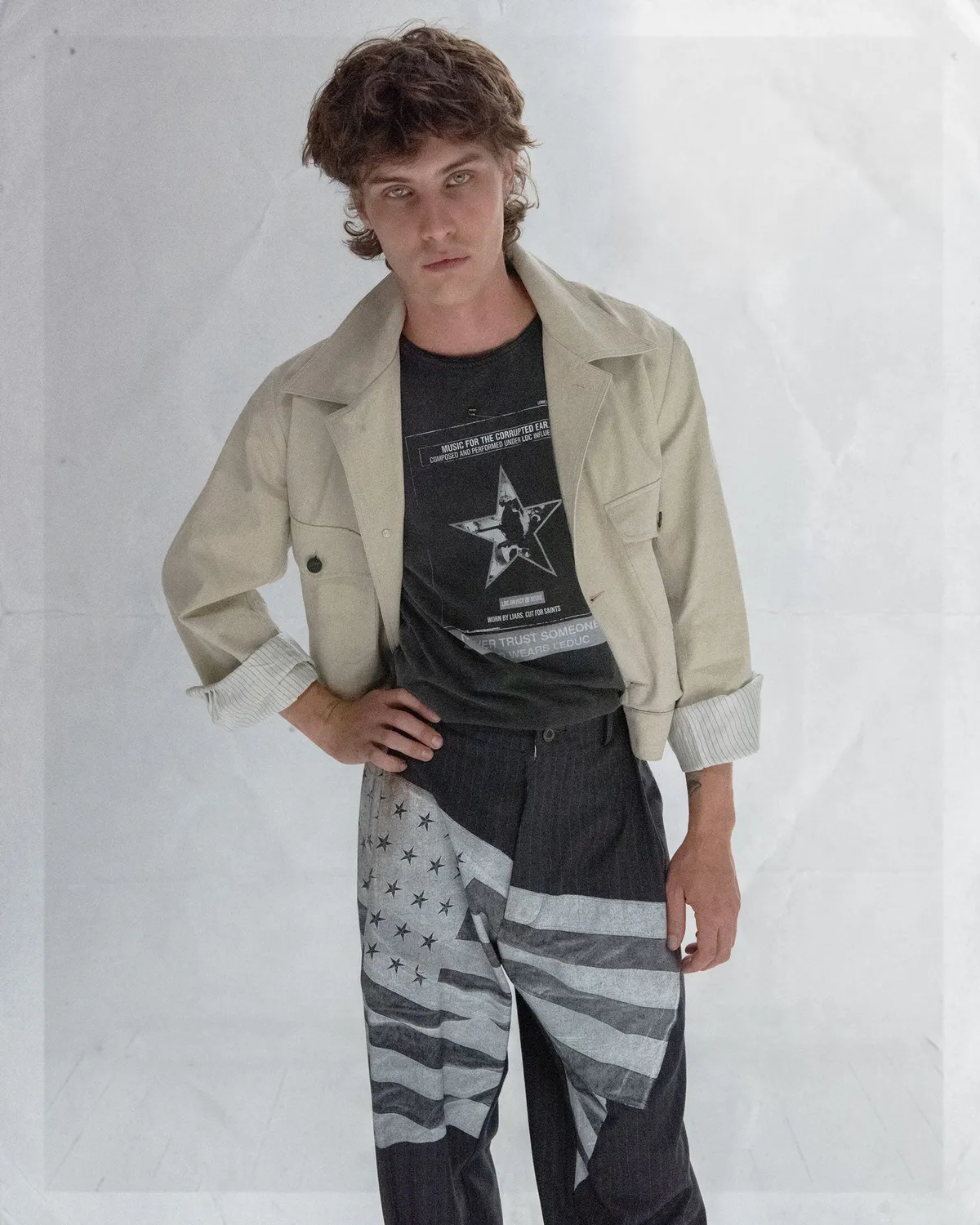 Paolo Leduc LDC Manifesto t-shirt noir coton bio