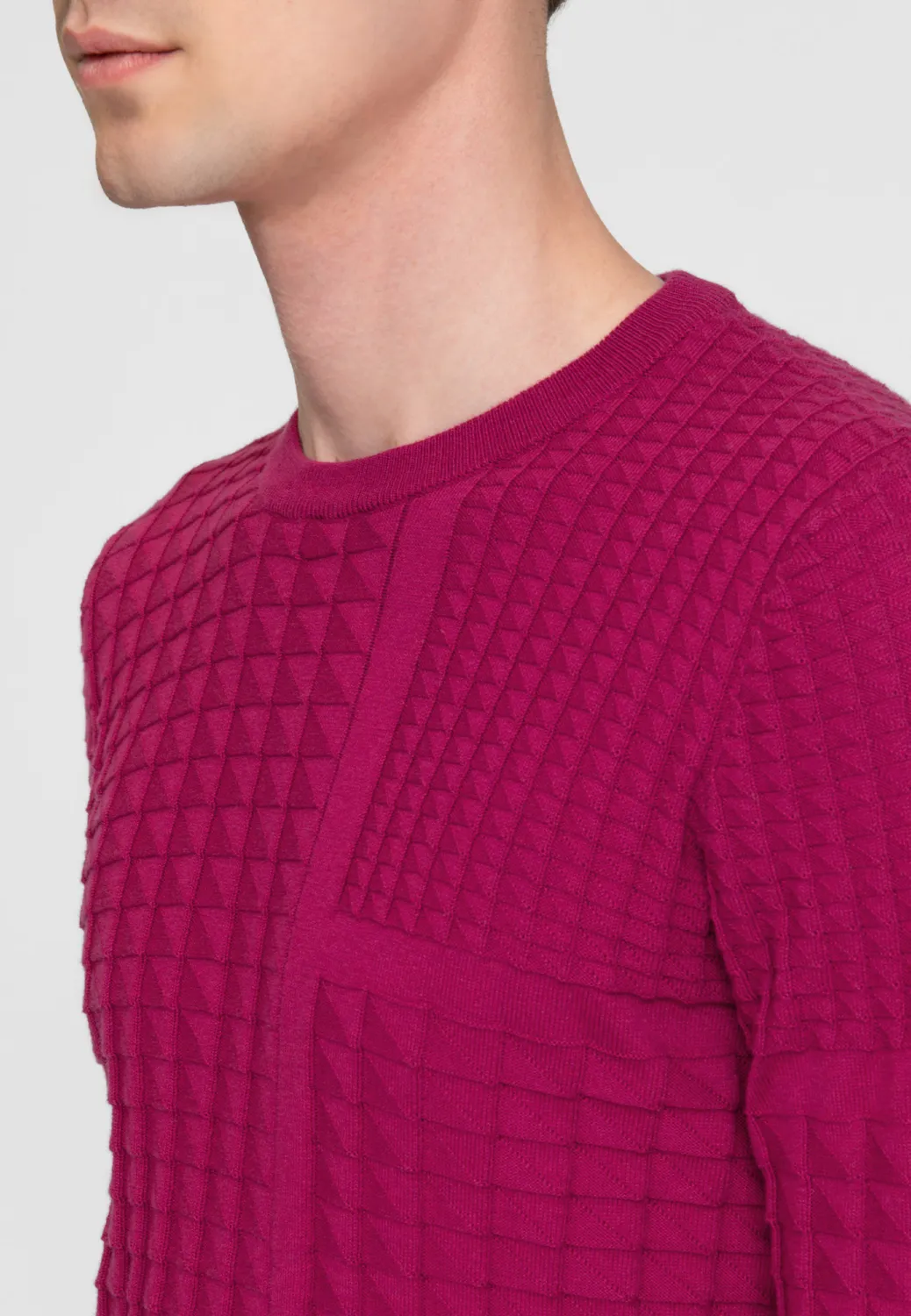 Pierre Talamon Fancy Fuchsia pull fuchsia