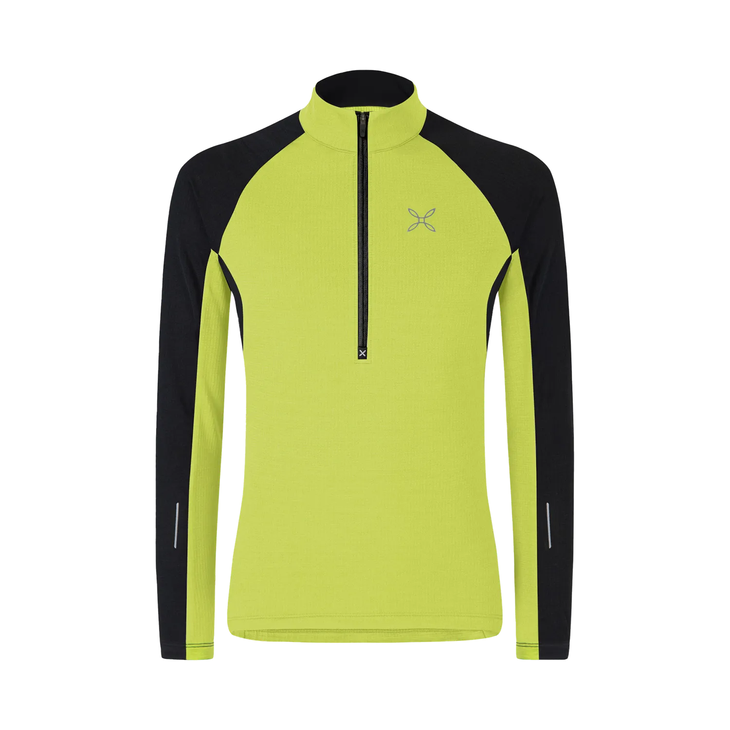 Montura Run Soft Zip pull trail orange respirant Polartec