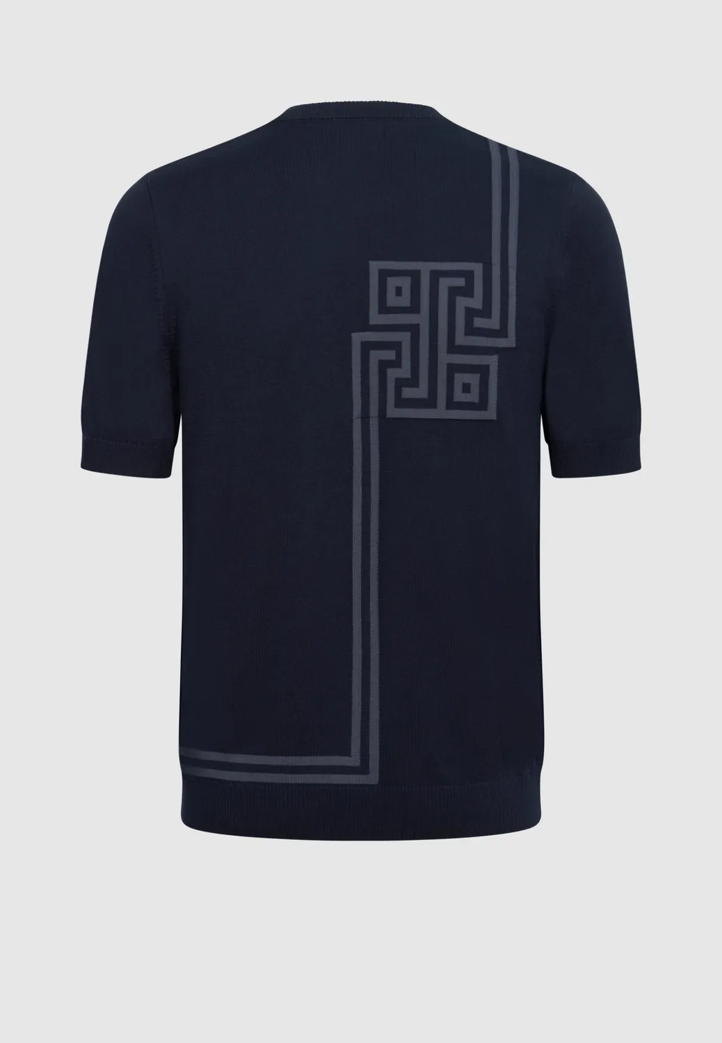 Pierre Talamon t-shirt jersey coton motif graphique marine