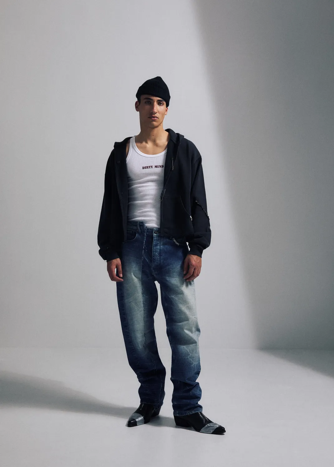 Paolo Leduc 1997 Reconstruction hoodie coton bio oversize