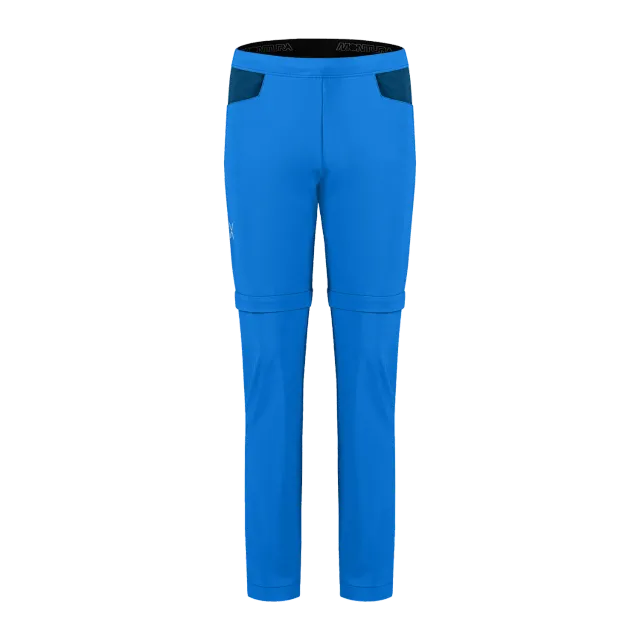 Montura Walk Zip Off Pants pantalon enfant celeste blue