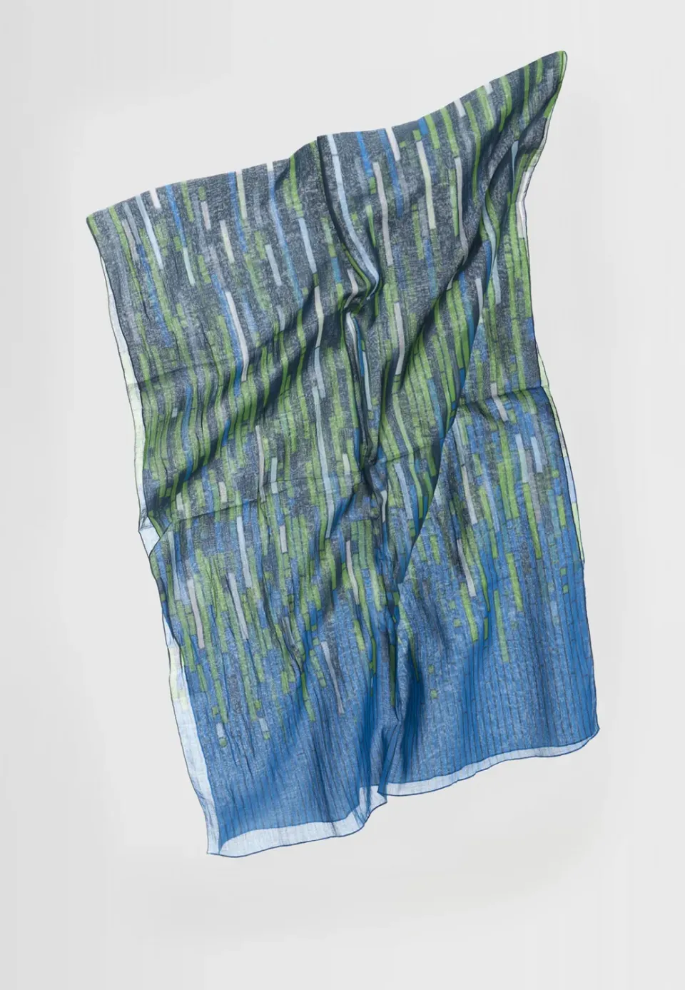 Pierre Talamon foulard vert Rains Green